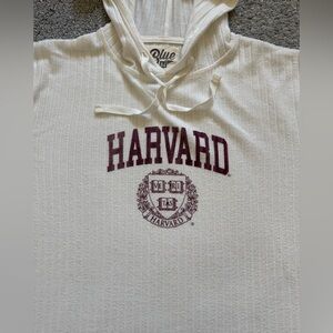 Harvard Distressed Hoodie By Blue 84 Size Medium